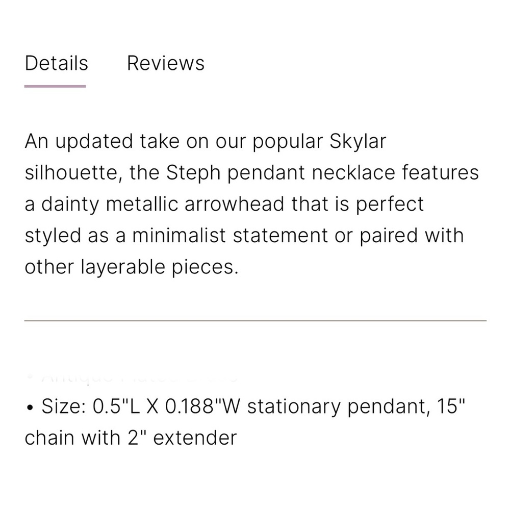Kendra Scott Steph Necklace - Picture 5 of 5